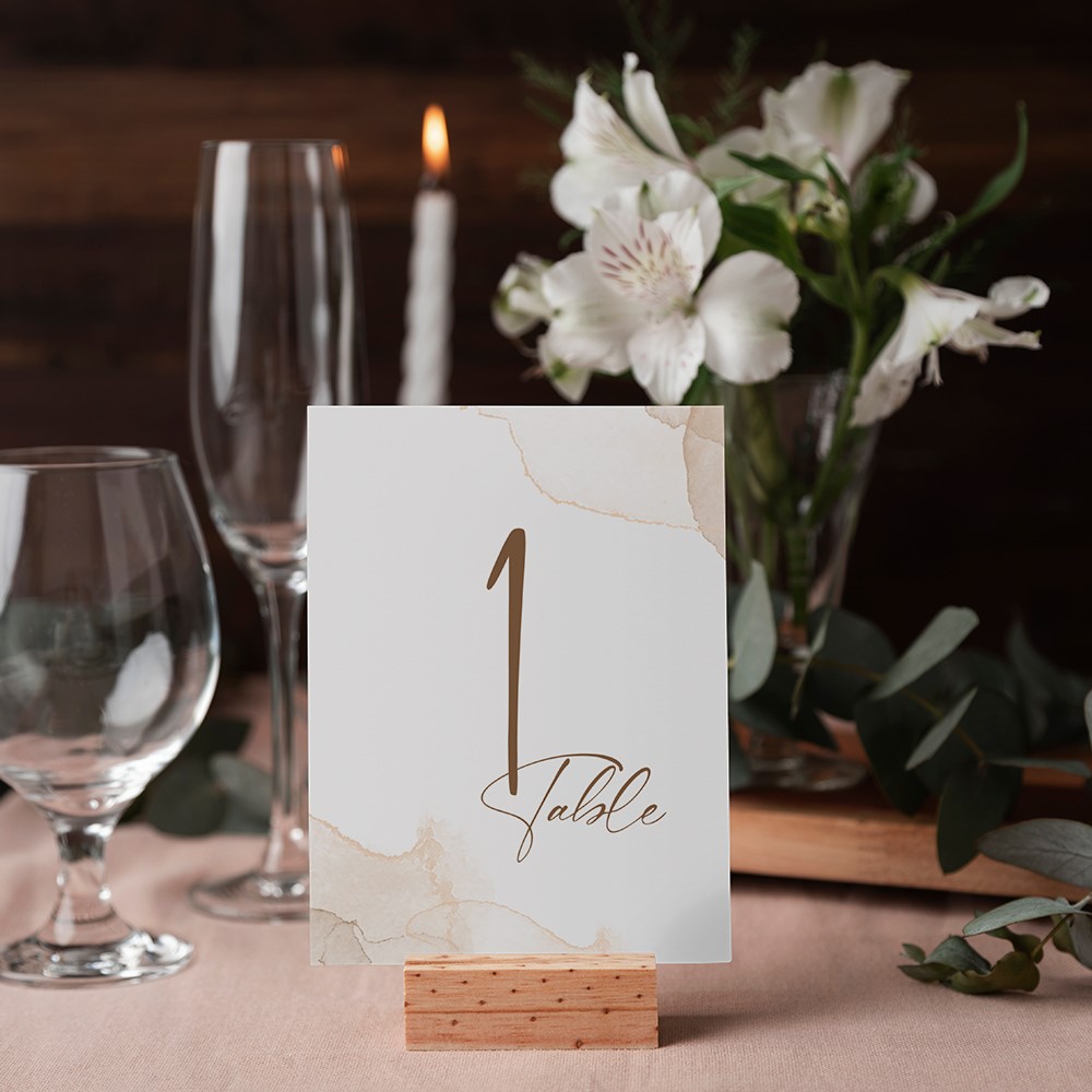 Κάρτα αρίθμησης τραπεζιού Αρχέτυπο Α5 05 - 2