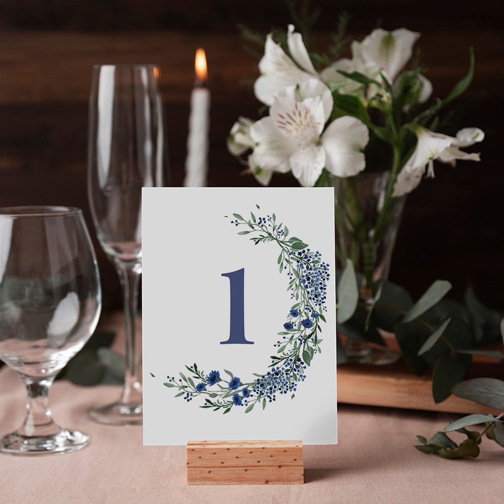 Κάρτα αρίθμησης τραπεζιού Αρχέτυπο Α5 06 - 2