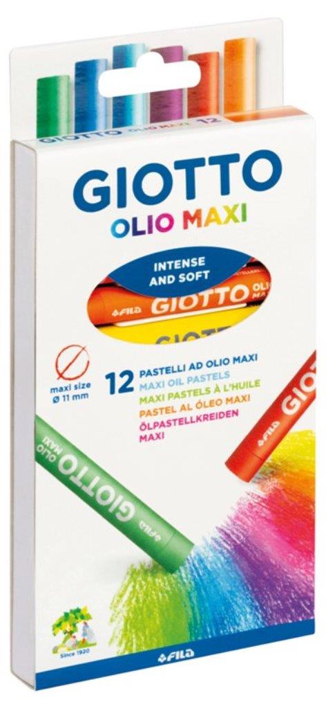 Λαδοπαστέλ Giotto 12 χρώματα - 1