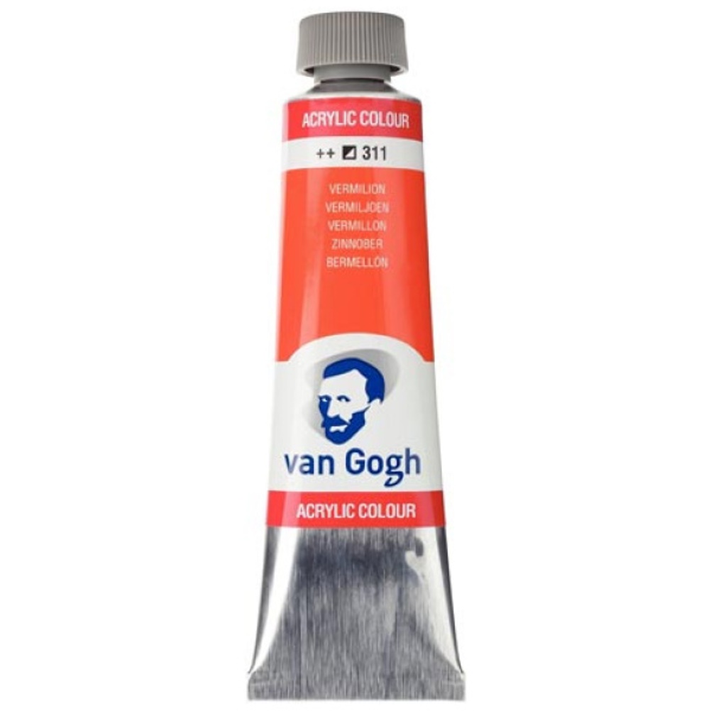 Χρώμα ακρυλικό Van Gogh 40ml Vermilion 311 - 1