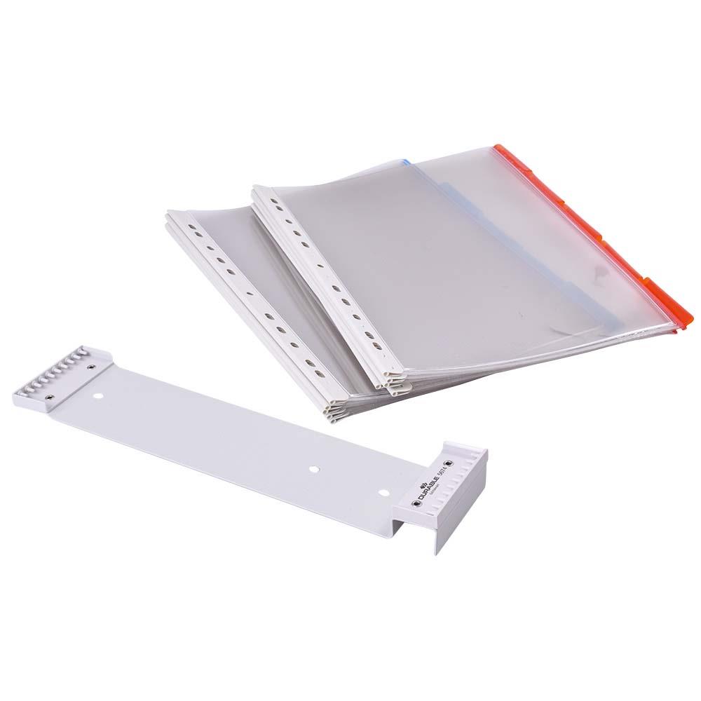 Αναλόγιο προβολής τοίχου Durable 10 Θέσεων