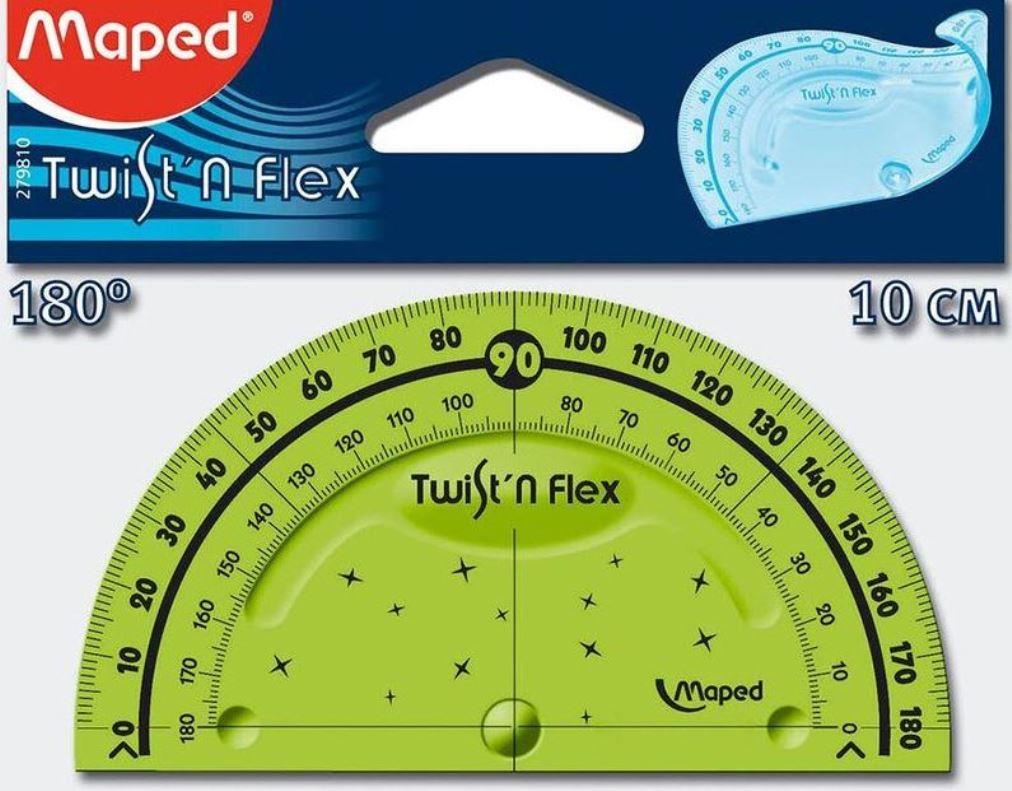 Μοιρογνωμόνιο Maped  twist 180-10 cm