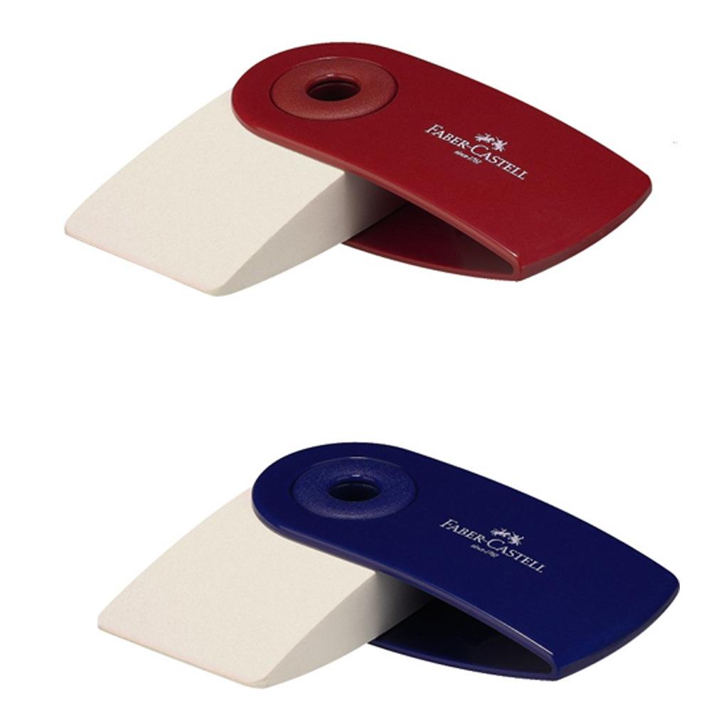 Γόμα Faber Castell sleeve με καπάκι γίγας