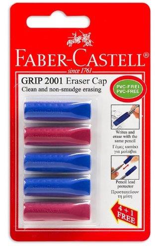 Γόμα καπάκι Faber Castell 4+1 187002
