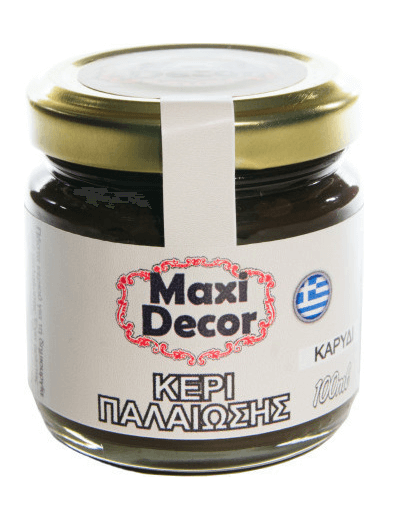 Κερί παλαίωσης καρυδί Maxi Decor 100ml