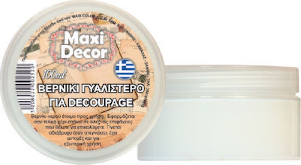 Βερνίκι γυαλιστερό για decoupage Maxi Decor 100 ml