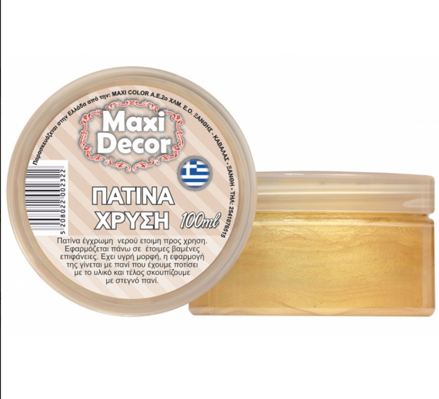 Πατίνα χρυσή Maxi Decor 100 ml