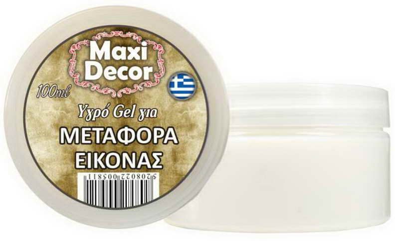Υγρό gel για μεταφορά εικόνας Maxi Decor 100 ml