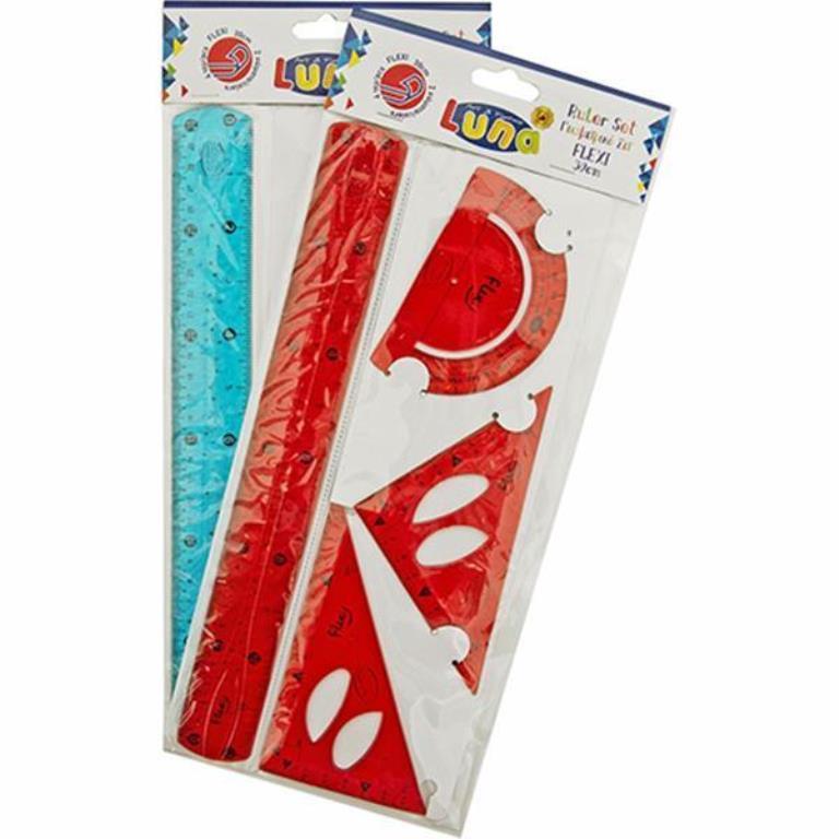 Σετ γεωμετρικών οργάνων Littlies Flexi 30 cm