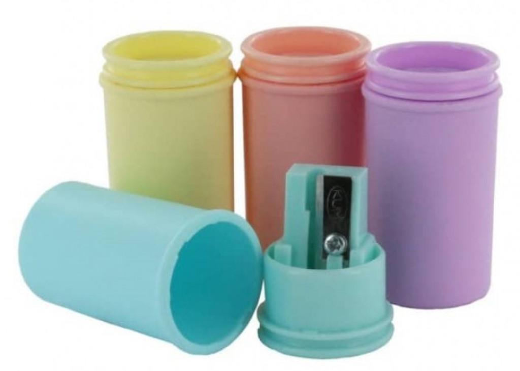 Ξύστρα βαρελάκι Kum μίνι παστέλ