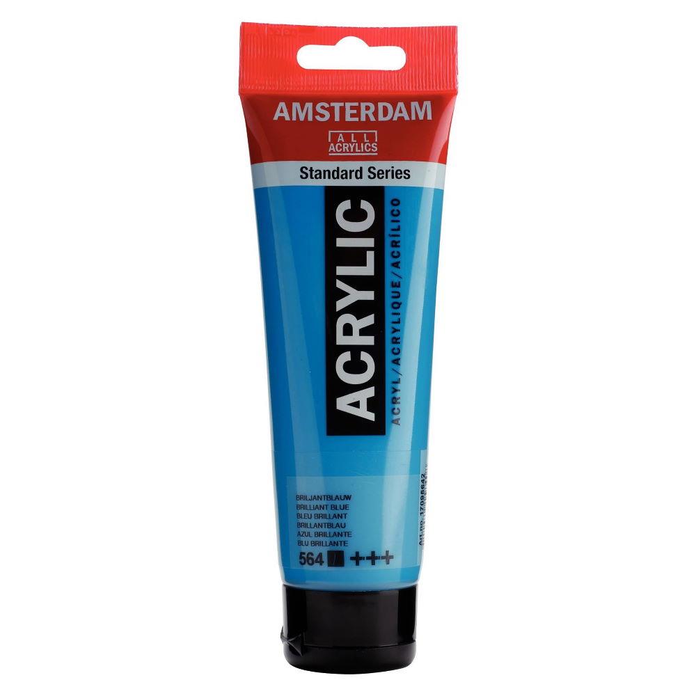 Ακρυλικό χρώμα Talens Amsterdam 120 ml 564 brillant blue