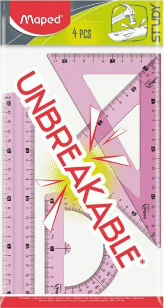 Σετ γεωμετρικών οργάνων Maped unbreakable 30 cm