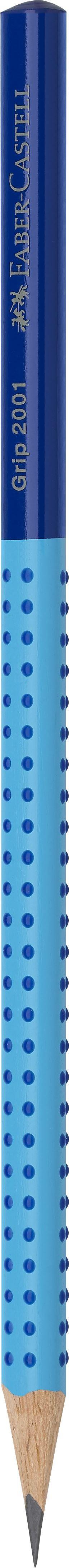 Μολύβι Faber Castell Grip 2001 δίχρωμο σιέλ/μπλε