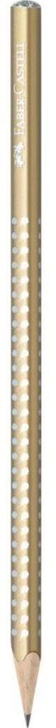 Μολύβι Faber Castell sparkle grip II χρυσό 118214