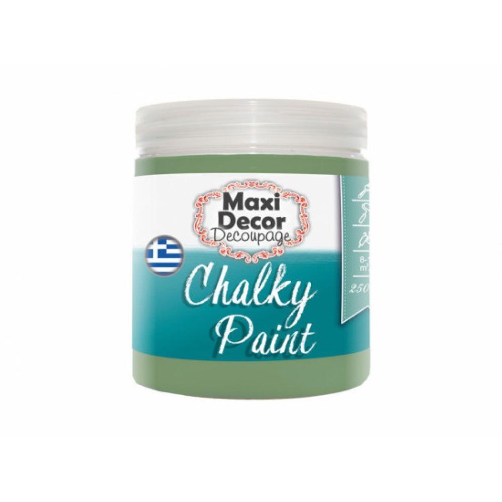 Χρώμα κιμωλίας Maxi Decor decoupage Chalk paint 250 ml βεραμάν 503
