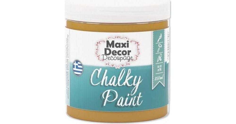 Χρώμα κιμωλίας Maxi Decor decoupage Chalk paint 250 ml κουρκούμη 601