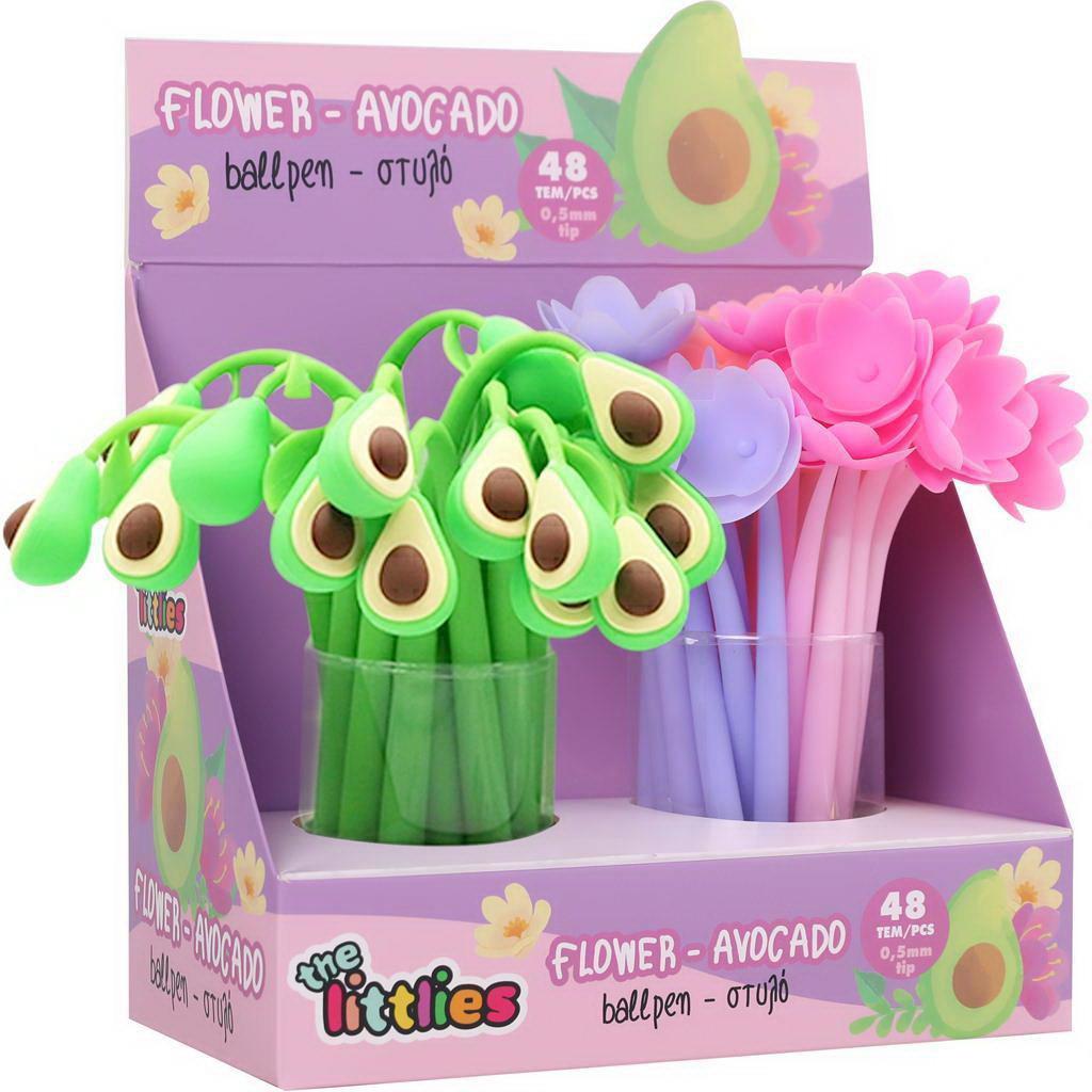 Στυλό The littlies Αβοκάντο - Τουλίπα