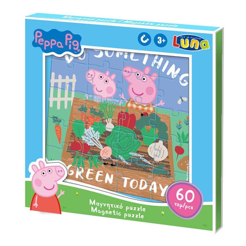 Παζλ μαγνητικό Peppa Pig 18x18x1,3 cm