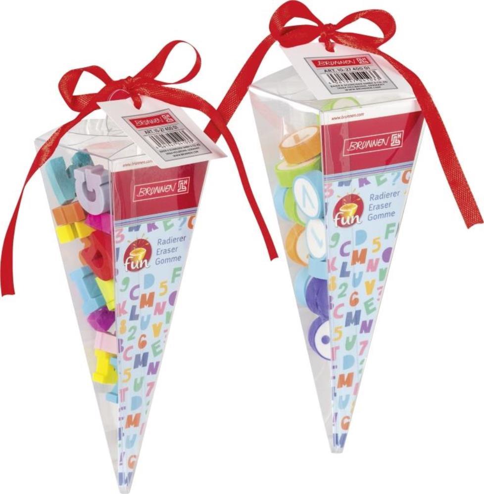 Γόμα σε χωνί 26 τεμ.