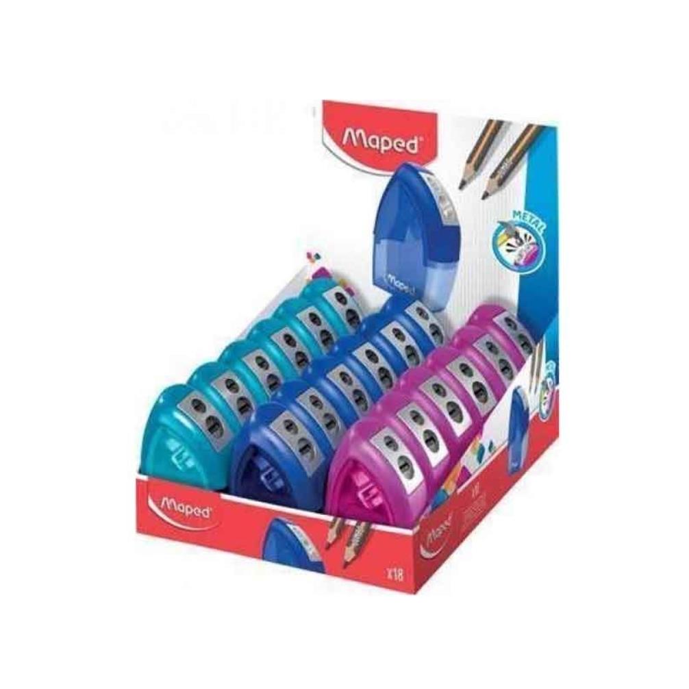 Ξύστρα Maped tonic metal διπλή