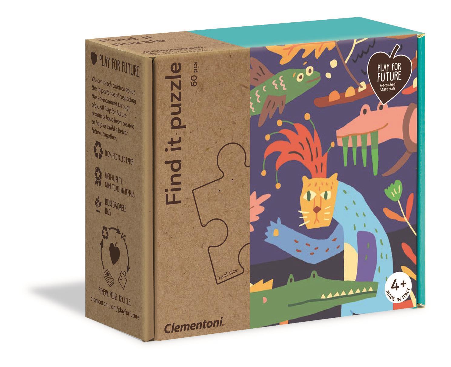 Παζλ Clementoni Eco Βρείτε το καλοκαίρι 60 τεμ.