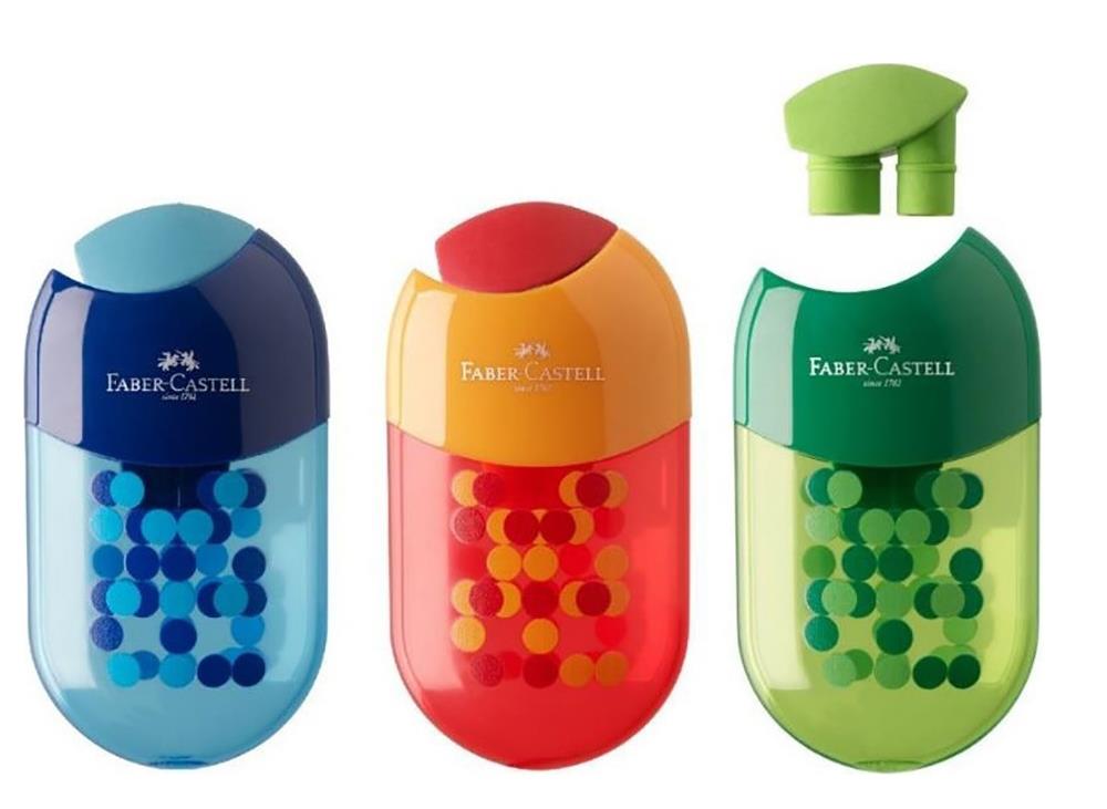 Γόμα - Ξύστρα Faber Castell Apple 1835