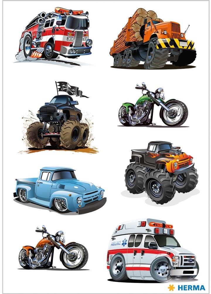 Αυτοκόλλητα Herma Decor  οχήματα