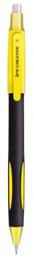 Μολύβι μηχανικό Serve Creative 0,5 mm κίτρινο