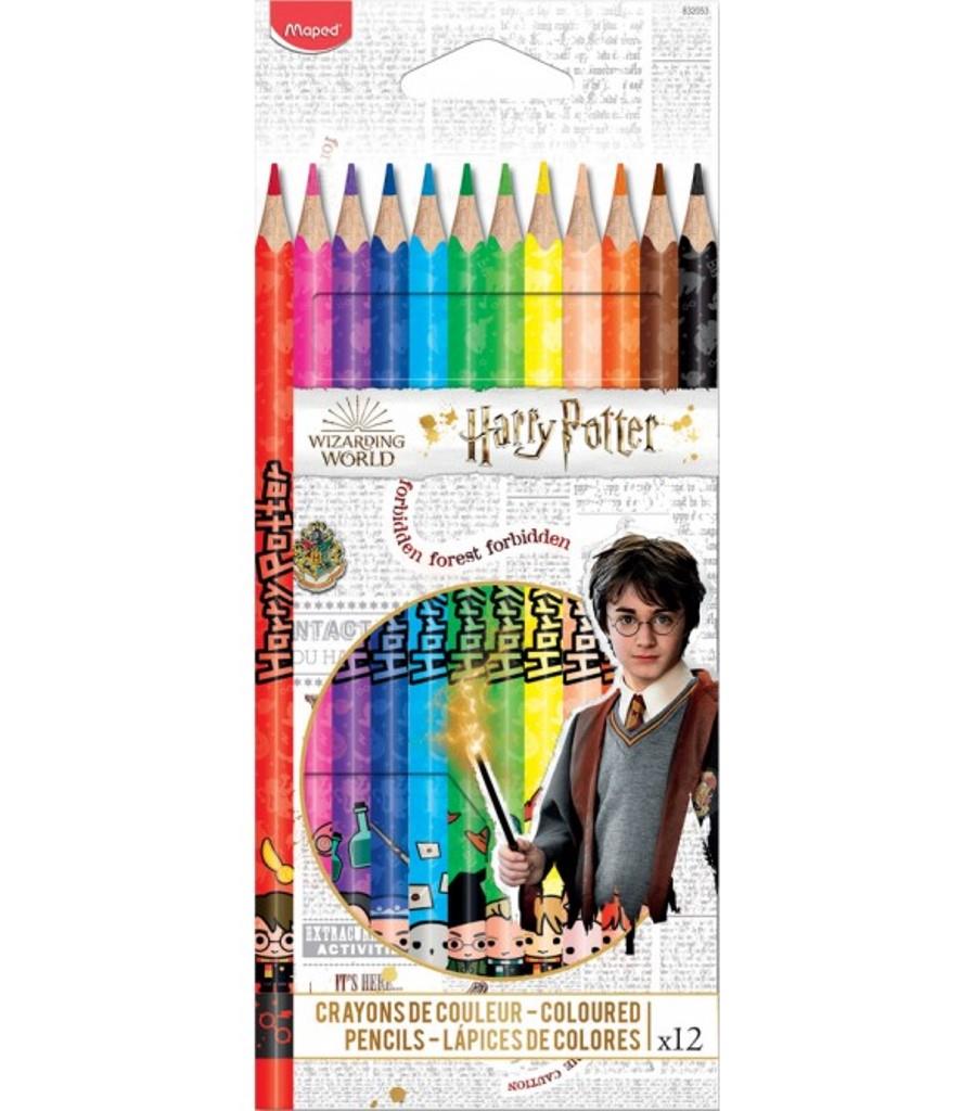 Ξυλομπογιές Maped Harry Potter Color peps 12 χρωμάτων