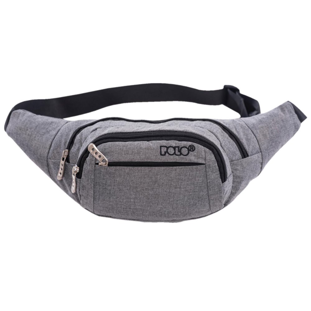 Τσαντάκι μέσης Polo Denver waist bag 908001-2200 γκρι (2022)