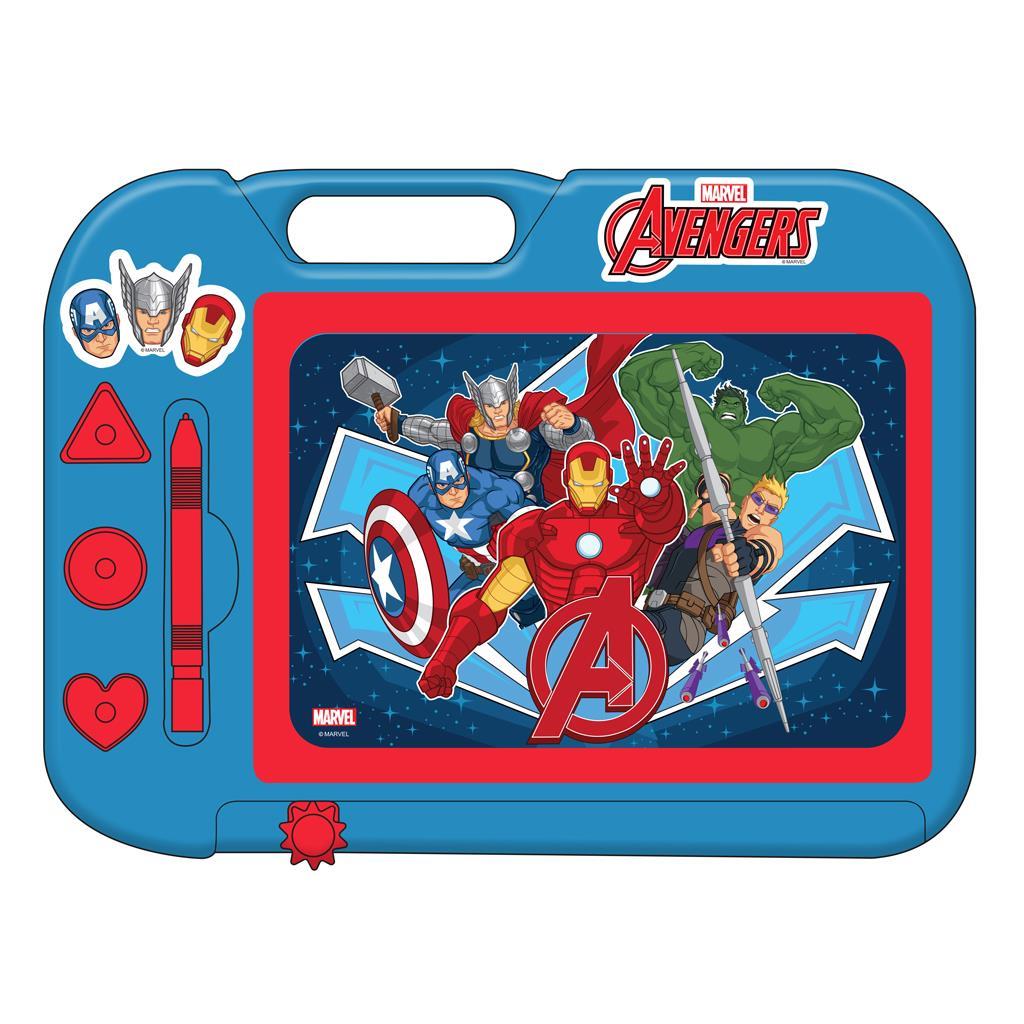 Πίνακας γράψε - σβήσε Avengers 38x28x3 cm