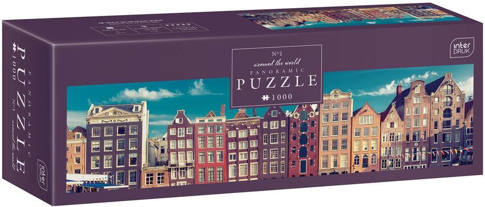 Παζλ Interdruk panoramic around the world 1 1000 τεμ.