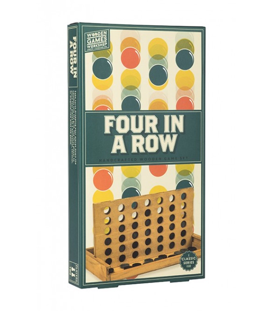 Επιτραπέζιο παιχνίδι Professor Puzzle ξύλινο Four in a row Σκορ 4