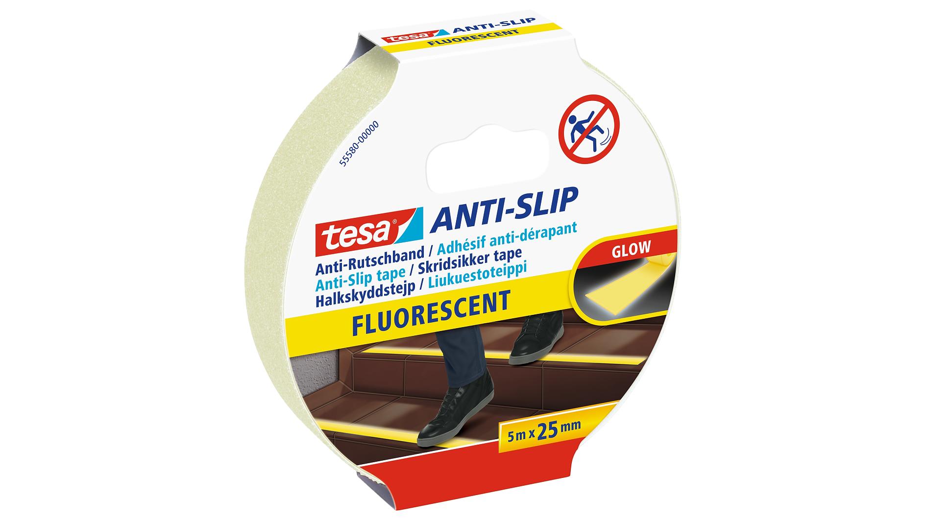 Ταινία αντιολισθιτική Tesa 25 mmx 5 m Fluorescent