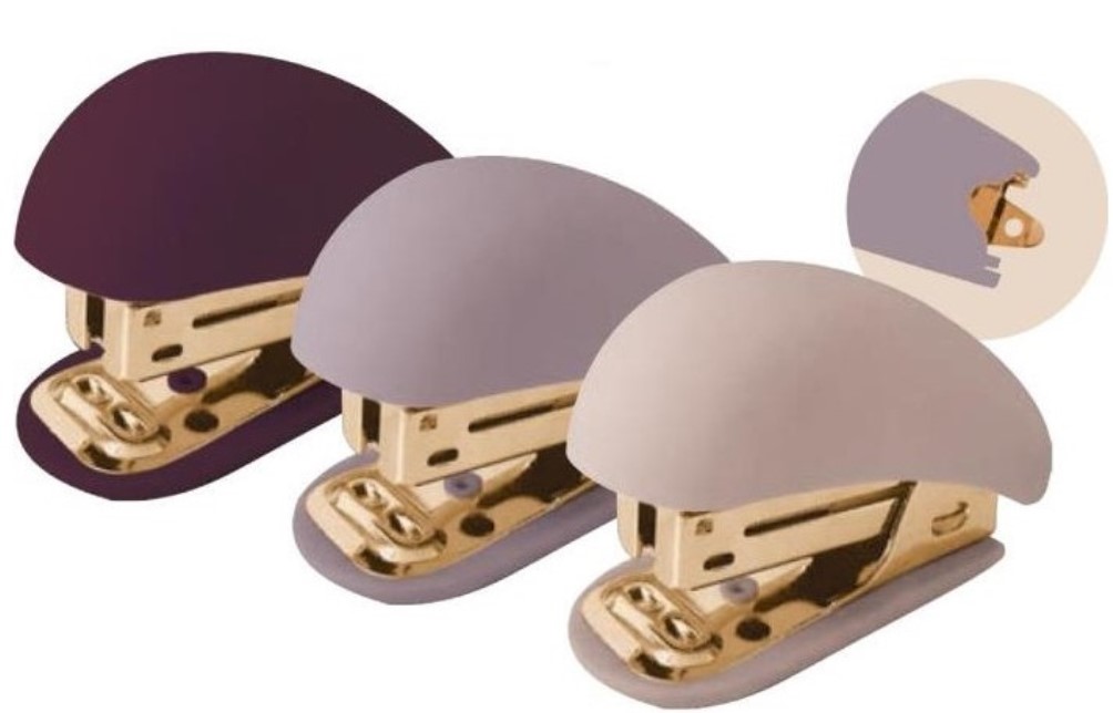 Συρραπτικό Interdruk satin gold mini (24/6 - 26/6)