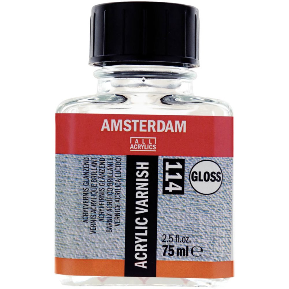 Βερνίκι Amsterdam 114 γυαλιστερό για ακρυλικά 75 ml
