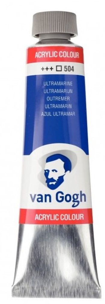 Χρώμα ακρυλικό Van Gogh 40 ml ultramarine 504