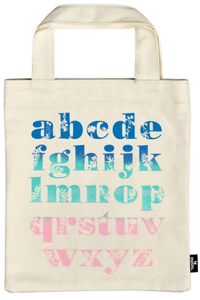 Υφασμάτινη τσάντα 20x23,4 cm Alphabet