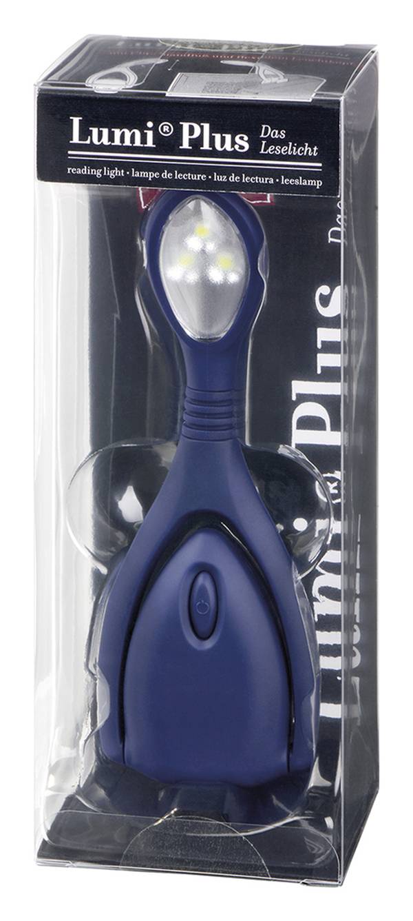 Φακός διαβάσματος Moses Lumi Plus (σκούρο μπλε)