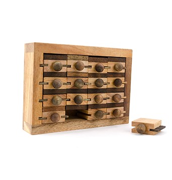 Επιτραπέζιο παιχνίδι Paradise Waterfalls Apocathary chest ξύλινο 14x11x3,5 cm