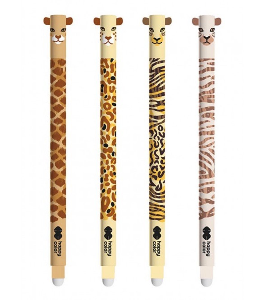 Στυλό Happy color Gel erasable 0,5 mm Ζωάκια