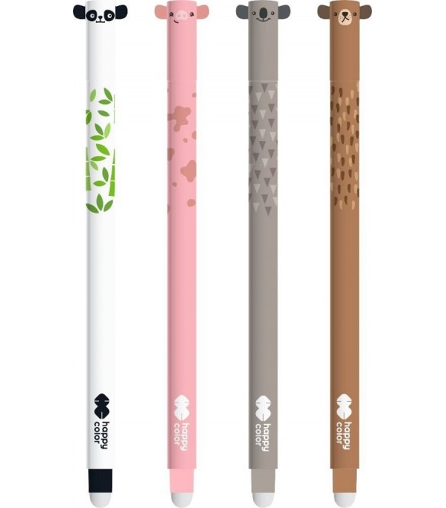 Στυλό Happy color Gel erasable 0,5 mm Ζωάκια