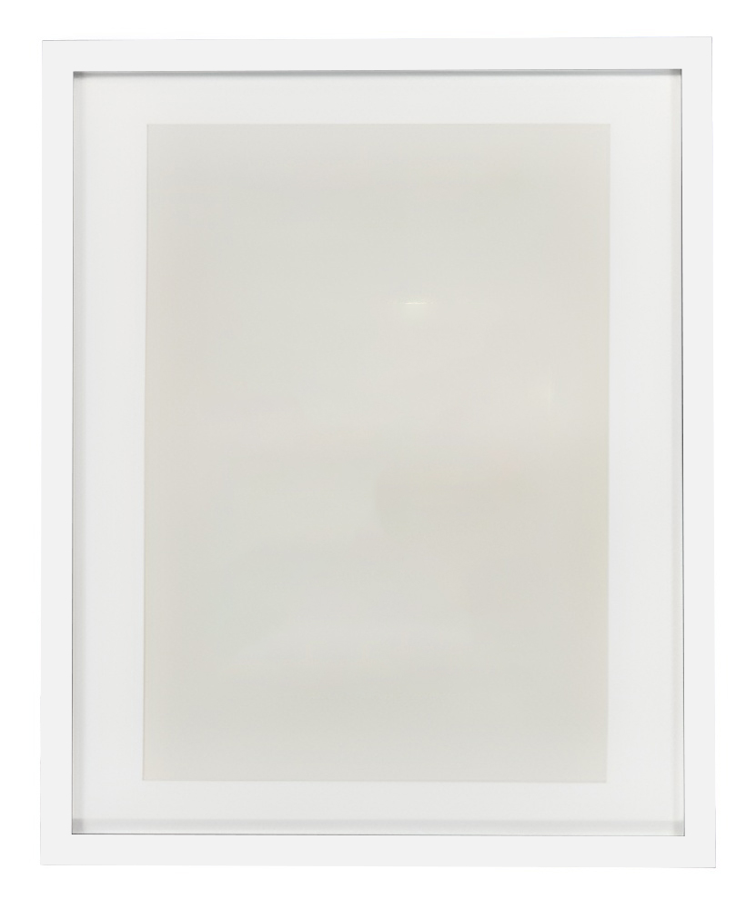 Κορνίζα πλαστική 30x40 cm άσπρο