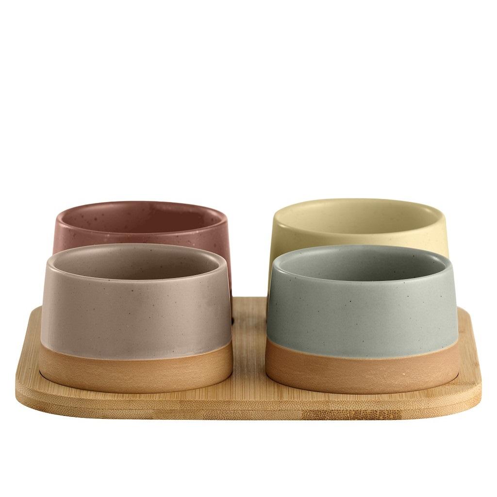 Tapas σετ Day κεραμικό 22x22 cm