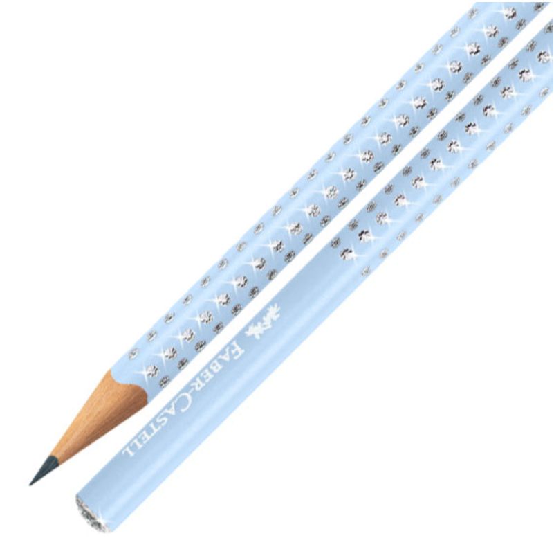 Μολύβι Faber Castell sparkle grip II sky blue 118251