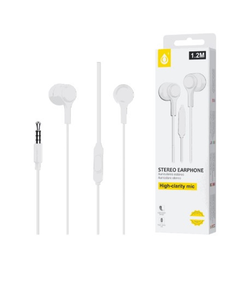 Ακουστικά με μικρόφωνο MTK 1.2 m