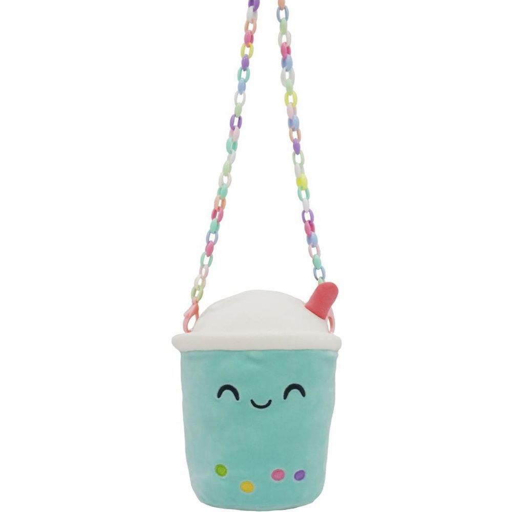 Τσαντάκι ώμου Luna squishcuties λούτρινο 20 cm milkshake