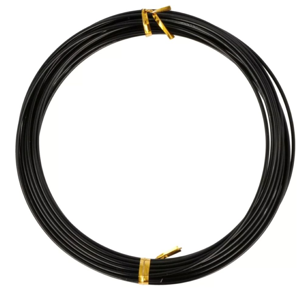 Σύρμα Artemio αλουμινίου 1,5 mm x 5 m μαύρο
