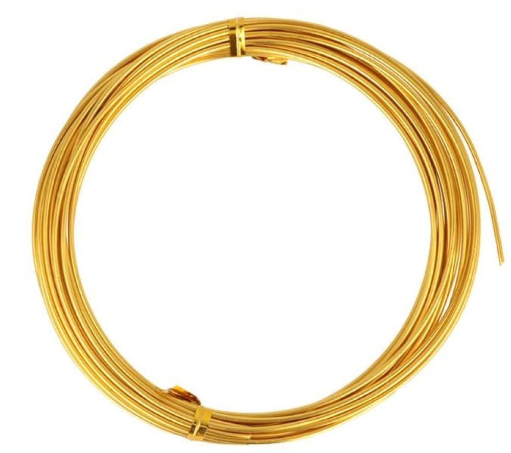 Σύρμα Artemio αλουμινίου 1,5 mm x 5 m χρυσό