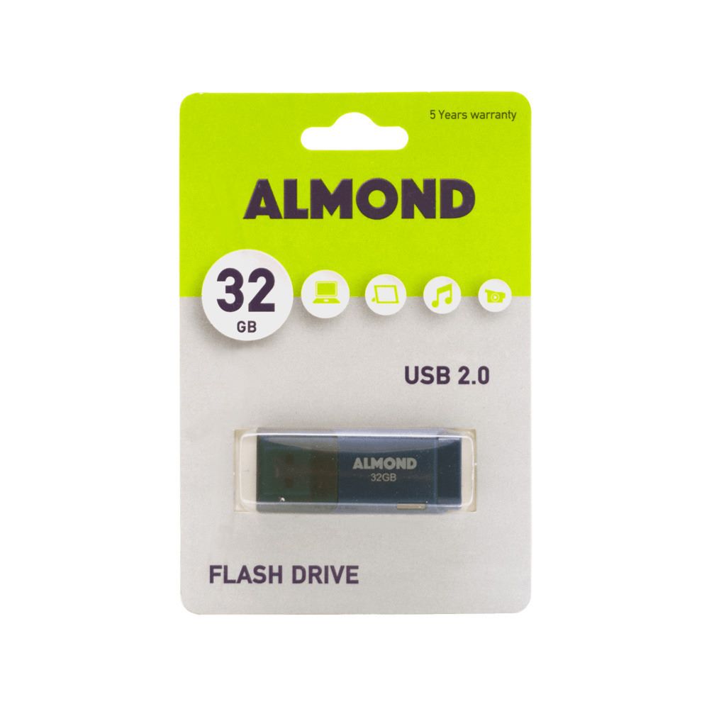 Usb stick Almond 2.0 32 gb prime μπλε